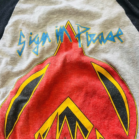 Autograph Band Sign in Please Vintage Single Stitch Tour Shirt Jersey 1985 - Picture 10 of 12